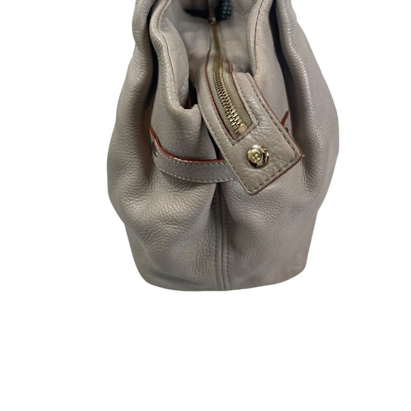 Kate Spade Berkshire Road Stevie Satchel Gray Pebble Leather Shoulder Bag - Picture 4 of 12